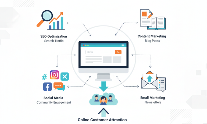 how to attract customers to a new business